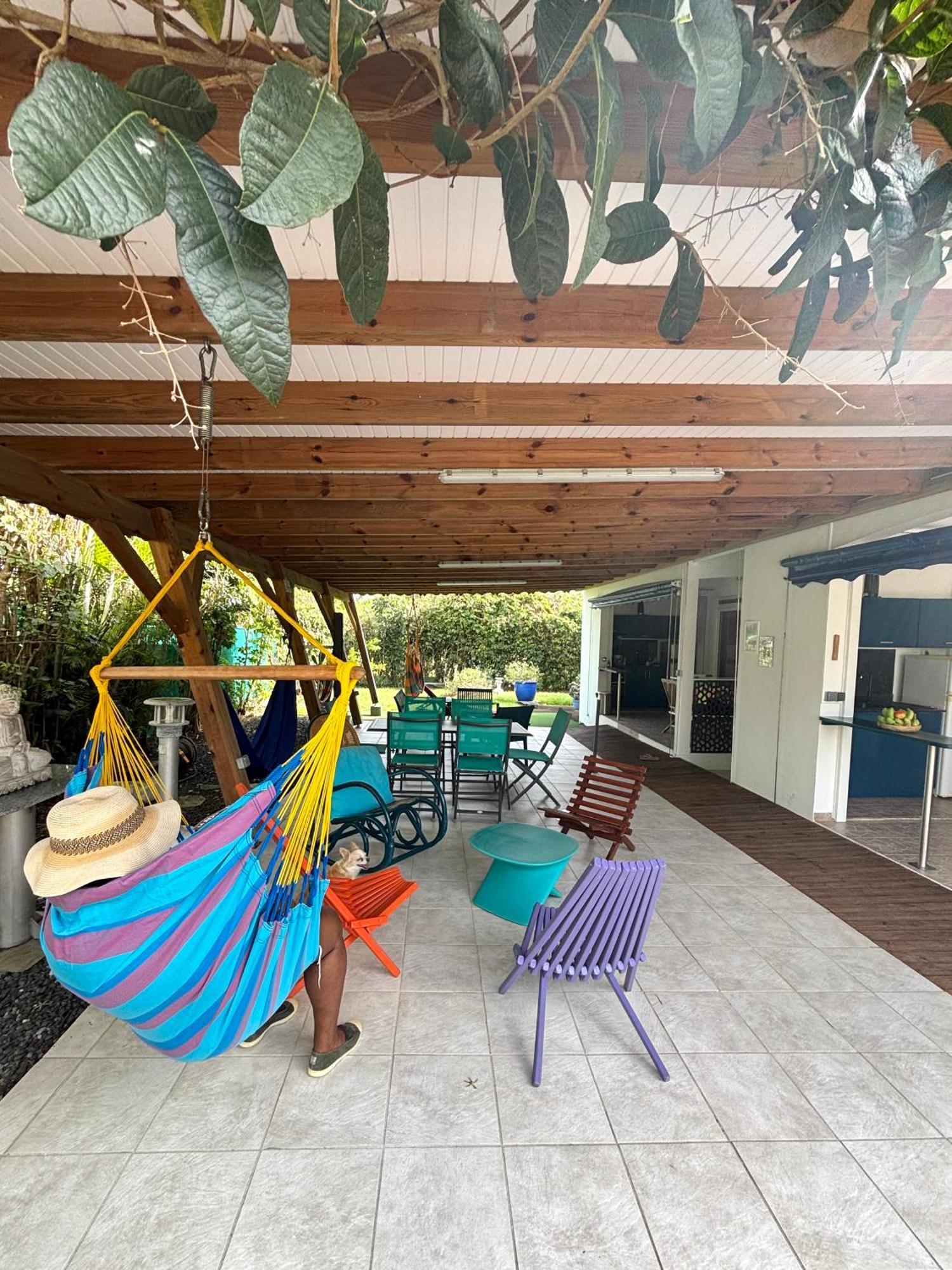 Villa Gite Mabouya - Hamak, Piscine, Jardin à Anse-Bertrand Extérieur photo