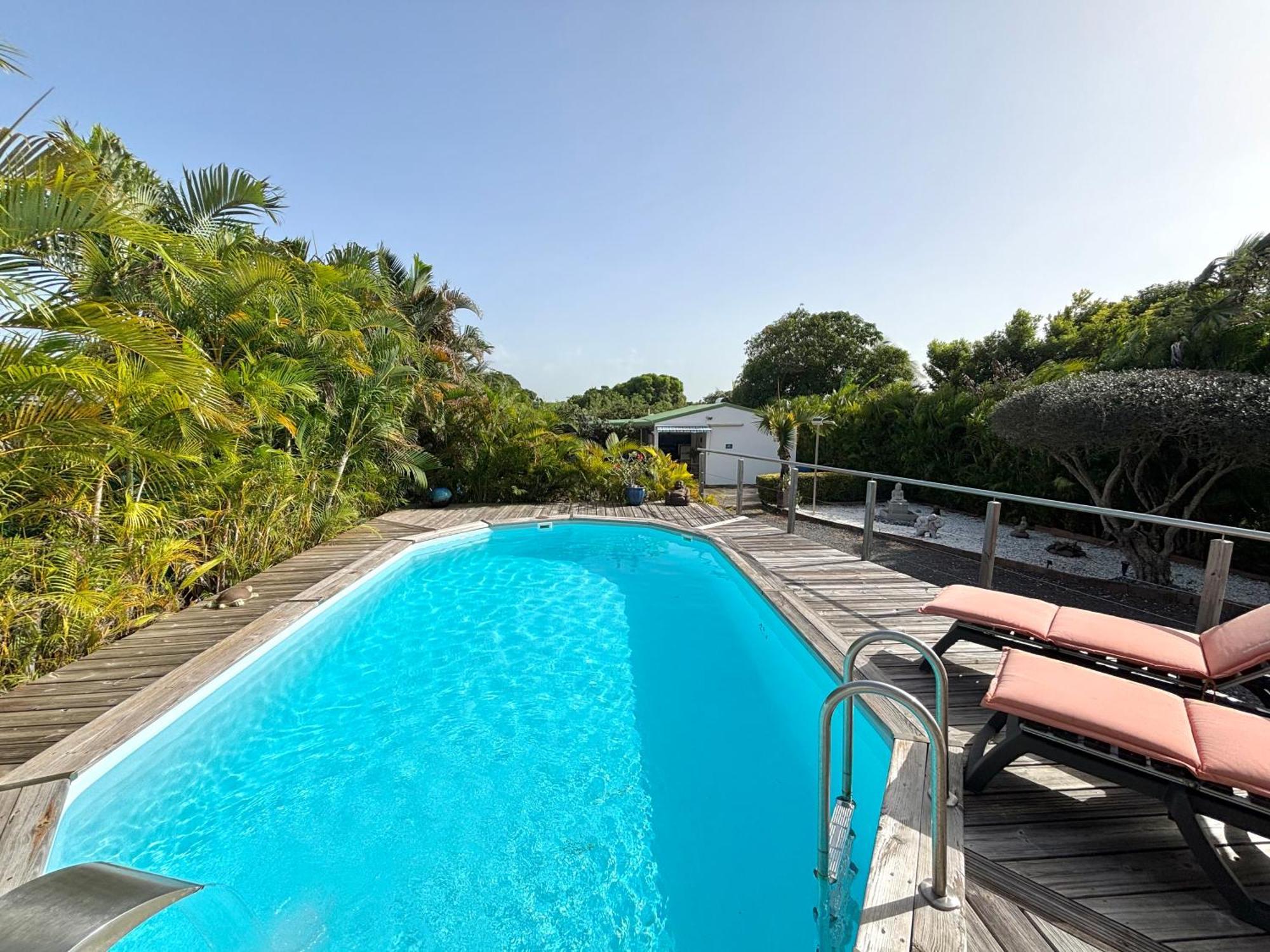 Villa Gite Mabouya - Hamak, Piscine, Jardin à Anse-Bertrand Extérieur photo