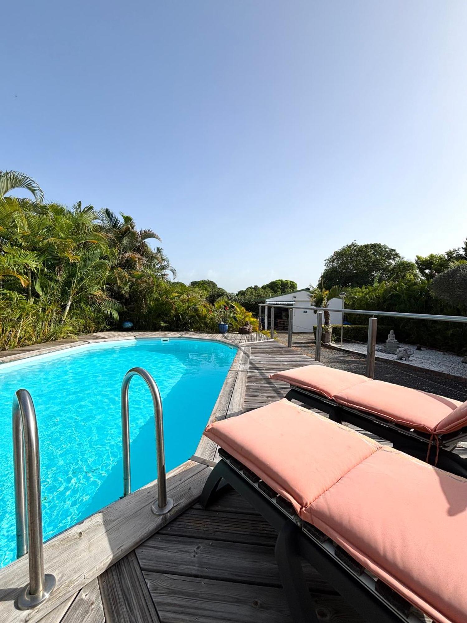 Villa Gite Mabouya - Hamak, Piscine, Jardin à Anse-Bertrand Extérieur photo